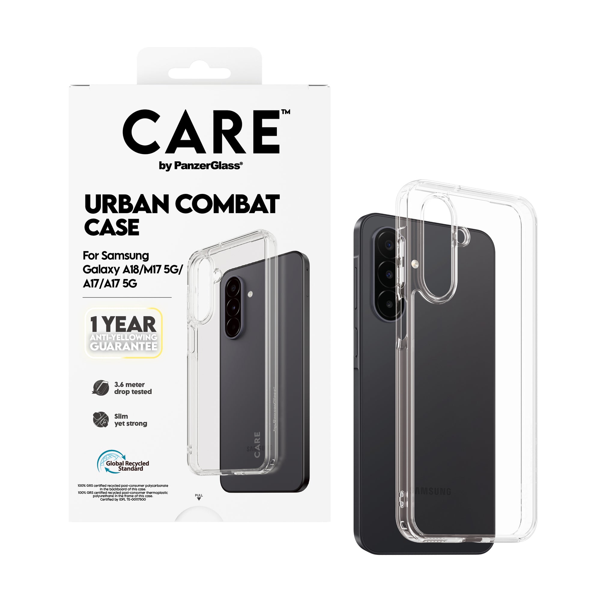 CARE™ by PanzerGlass® Urban Combat Case Samsung Galaxy A18 | M17 5G | A17 | A17 5G